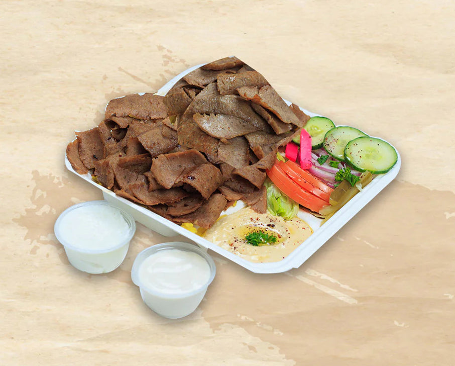 Fresh & Flavorful Platter Meals at Nebos Falafel & Donair