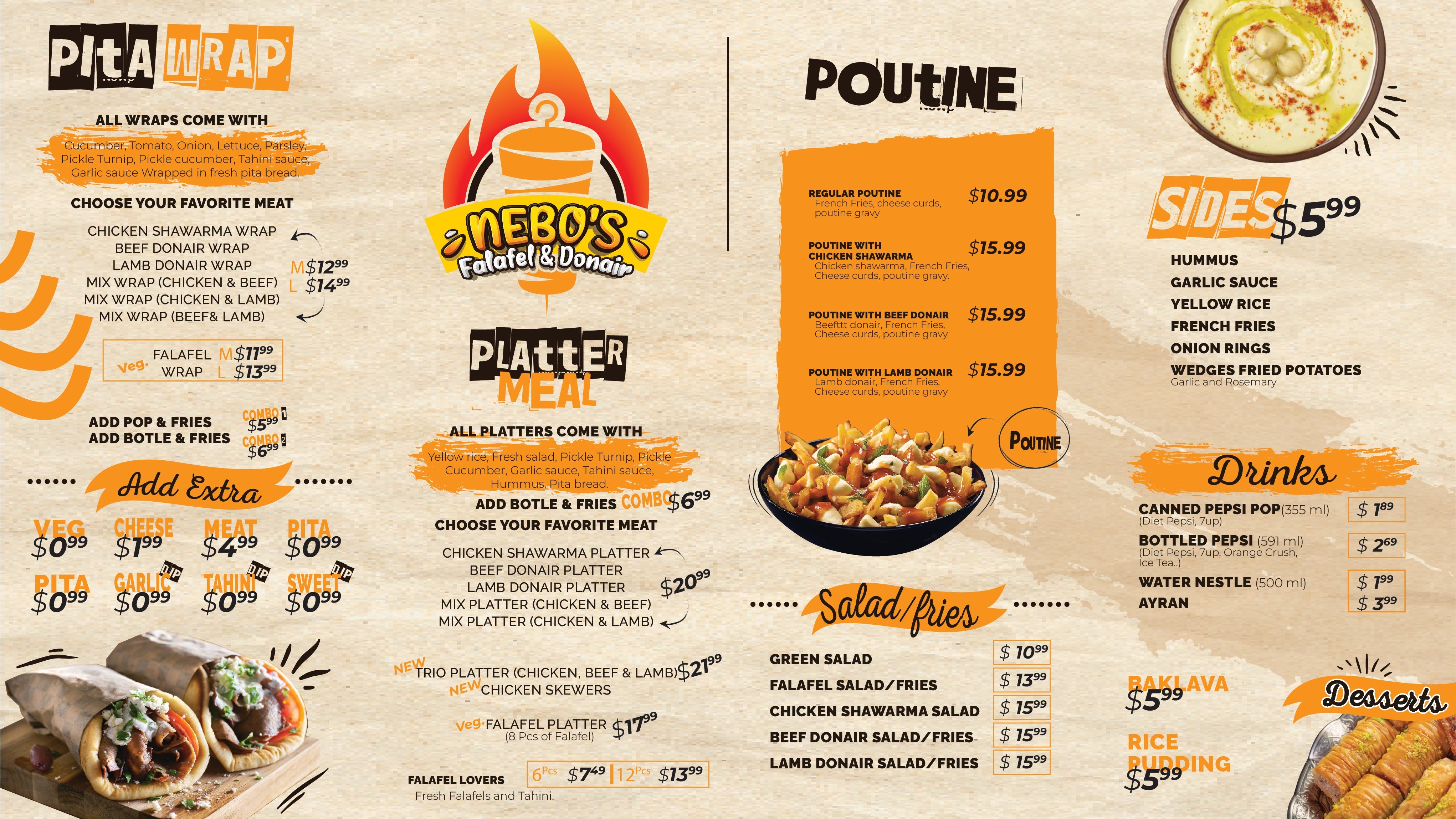 Why Nebos Falafel & Donair is One of the Best Middle Eastern Restaurants in Saskatoon