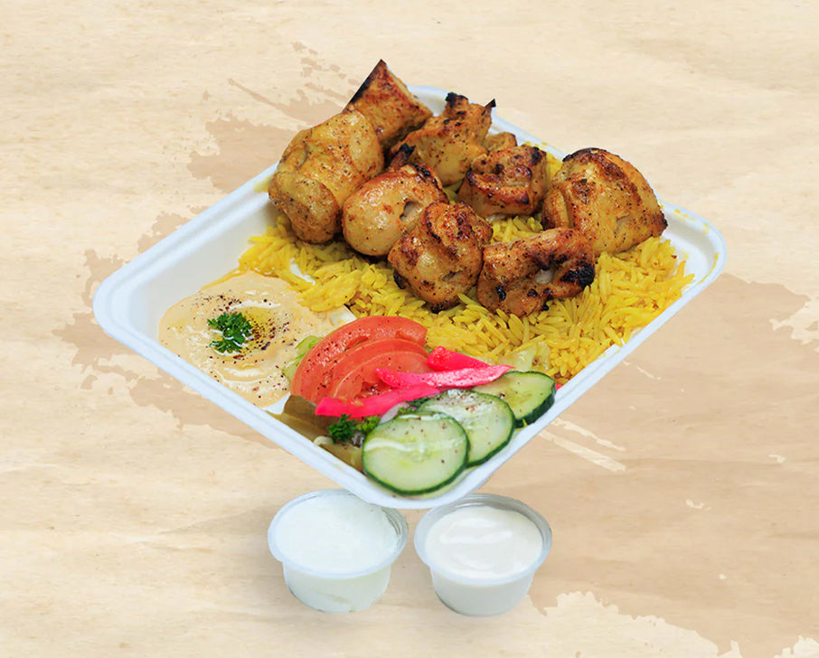 Chicken Skewers Platter