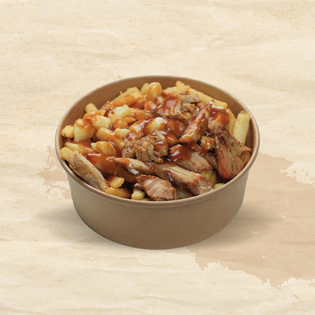 Poutine with Chicken Shawarma