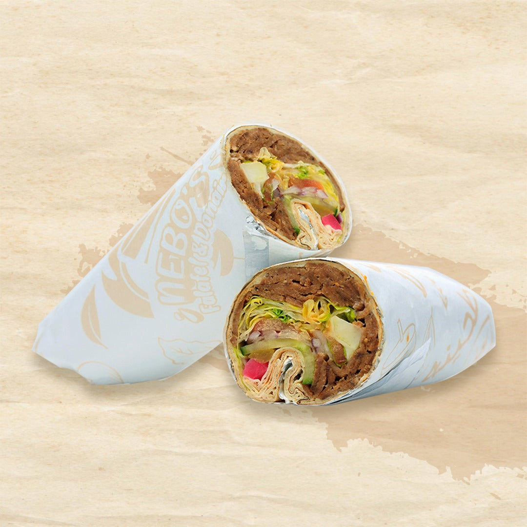 Beef Donair Wrap